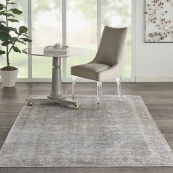 Nourison Starry Nights STN03 Silver Area Rug