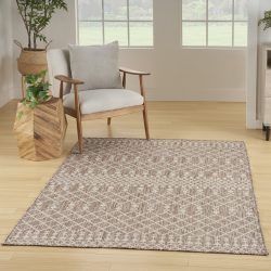 Nourison Positano POS02 Beige Area Rug