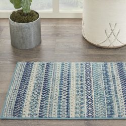 Nourison Passion PSN26 Navy Blue Area Rug