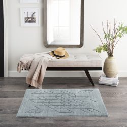 Nourison Alessia ALE01 Blue Area Rug