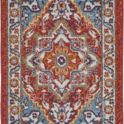 Alternative view of Nourison Passion PSN33 Red Multicolor Area Rug