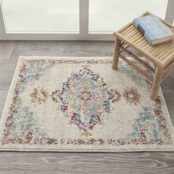 Nourison Passion PSN24 Grey Area Rug