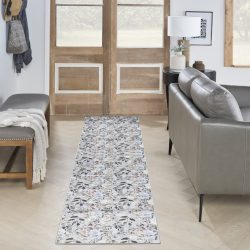 Nourison Nourison Washables NWB05 Grey Multicolor Area Rug