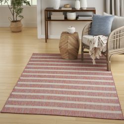 Nourison Positano POS03 Rainbow Ivory Area Rug