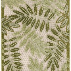 Alternative view of Nourison Aloha ALH18 Ivory Green Area Rug
