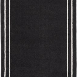 Alternative view of Nourison Nourison Essentials NRE02 Black Ivory Area Rug