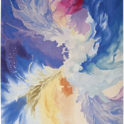 Alternative view of Nourison Prismatic PRS37 Blue Multicolor Area Rug