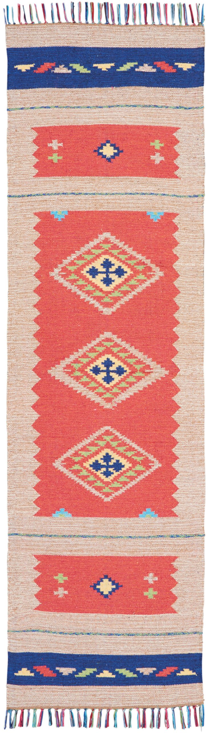 Nourison Baja BAJ02 Red Area Rug - Image 2