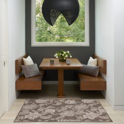 Nourison Garden Oasis GOA03 Mocha Area Rug