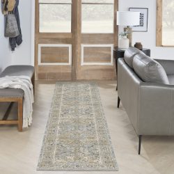 Nourison Lynx LNX07 Light Blue Area Rug