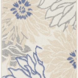 Alternative view of Nourison Passion PSN17 Ivory Grey Blue Area Rug