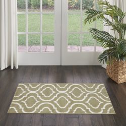 Nourison Jubilant JUB19 Olive Area Rug