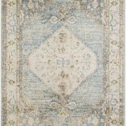 Alternative view of Nourison Astra Machine Washable ASW11 Silver Blue Area Rug