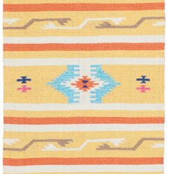 Alternative view of Nourison Baja BAJ03 Yellow Area Rug