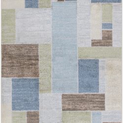 Alternative view of Nourison Astra Machine Washable ASW09 Blue Green Multi Area Rug