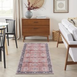 Nourison Fulton FUL12 Rust Area Rug
