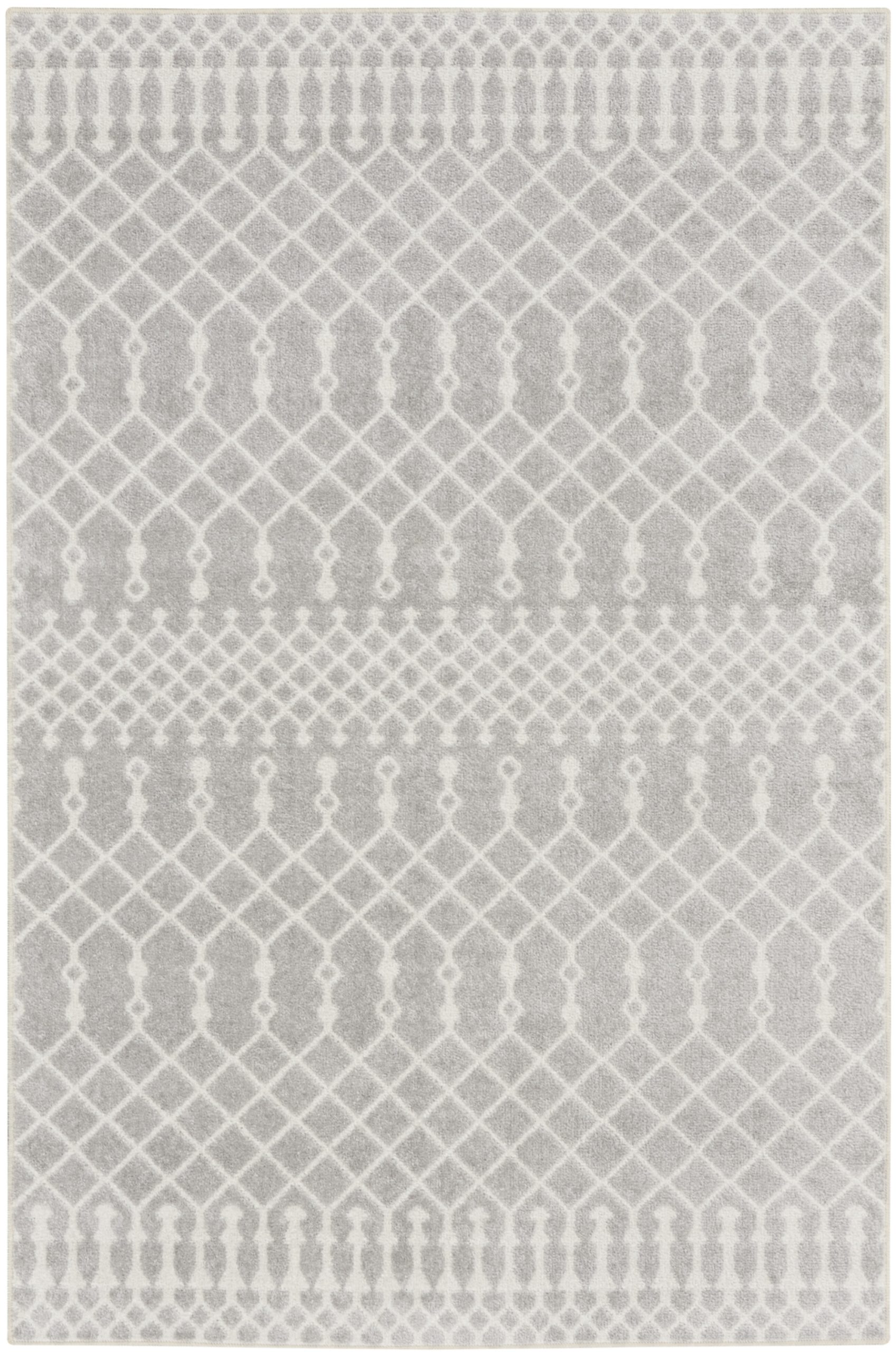 Nourison Astra Machine Washable ASW10 Grey Area Rug - Image 2