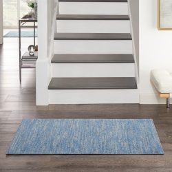 Nourison Nourison Essentials NRE01 Blue Area Rug