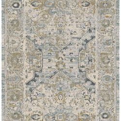 Alternative view of Nourison Lynx LNX07 Light Blue Area Rug