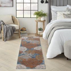Nourison Seaside SDS04 Blue Multicolor Area Rug