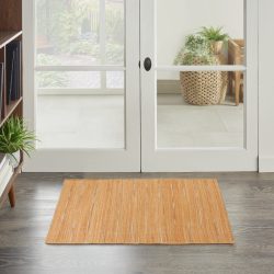 Nourison Interweave IWV01 Orange Area Rug