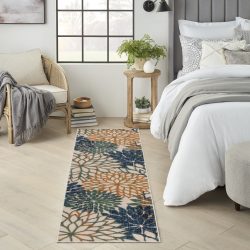 Nourison Aloha ALH05 Blue Green Area Rug