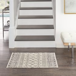 Nourison Passion PSN42 Ivory Grey Area Rug