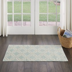 Nourison Jubilant JUB17 Green Area Rug