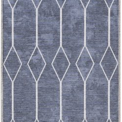 Alternative view of Nicole Curtis Machine Washable Series 1 SR107 Navy Area Rug
