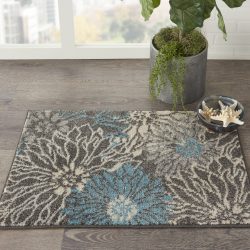 Nourison Passion PSN17 Charcoal Area Rug