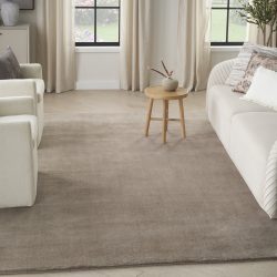 Nourison Plush Cloud PLC01 Taupe Area Rug