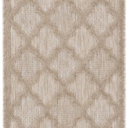 Alternative view of Nourison Easy Care NES01 Natural Beige Area Rug