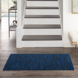 Nourison Nourison Essentials NRE01 Midnight Blue Area Rug
