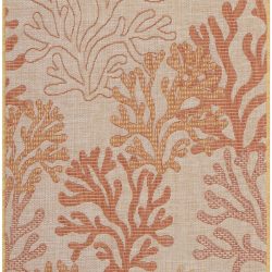 Alternative view of Nourison Garden Oasis GOA05 Coral Area Rug