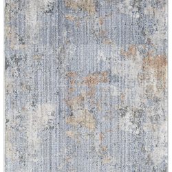 Alternative view of Nourison Abstract Hues ABH01 Grey Blue Area Rug