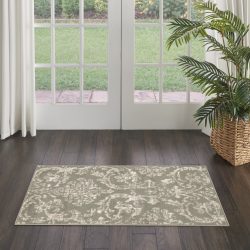 Nourison Jubilant JUB09 Olive Area Rug