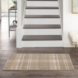 Nourison Grafix GRF03 Taupe Area Rug