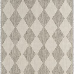 Alternative view of Nourison Positano POS04 Light Grey Area Rug