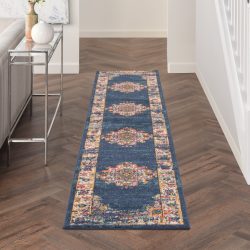 Nourison Passion PSN03 Navy Area Rug
