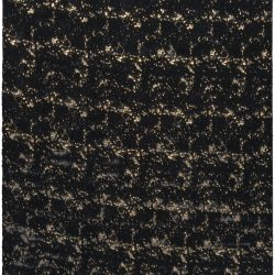 Alternative view of Nourison Cozy Shimmer CSH01 Black Gold Area Rug