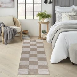 Nourison Washable Modern Jute MDJ02 Natural Ivory Area Rug