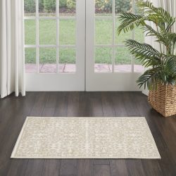 Nourison Jubilant JUB06 Ivory Beige Area Rug