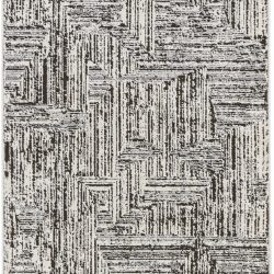 Alternative view of Calvin Klein CK024 Irradiant IRR01 Cream Black Area Rug