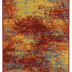 Alternative view of Nourison Nourison Essentials NRE06 Flame Area Rug