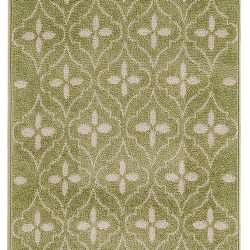 Alternative view of Nourison Nourison Essentials NRE04 Green Ivory Area Rug