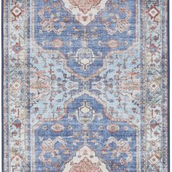 Alternative view of Nourison Fulton FUL11 Blue Area Rug