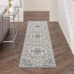 Nourison Passion PSN22 Grey Area Rug