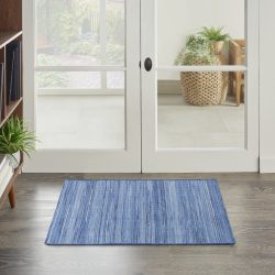 Nourison Interweave IWV01 Denim Area Rug