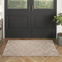 Nourison Versatile NRV01 Natural Beige Area Rug