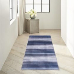 Calvin Klein Launder LDR01 Navy Area Rug